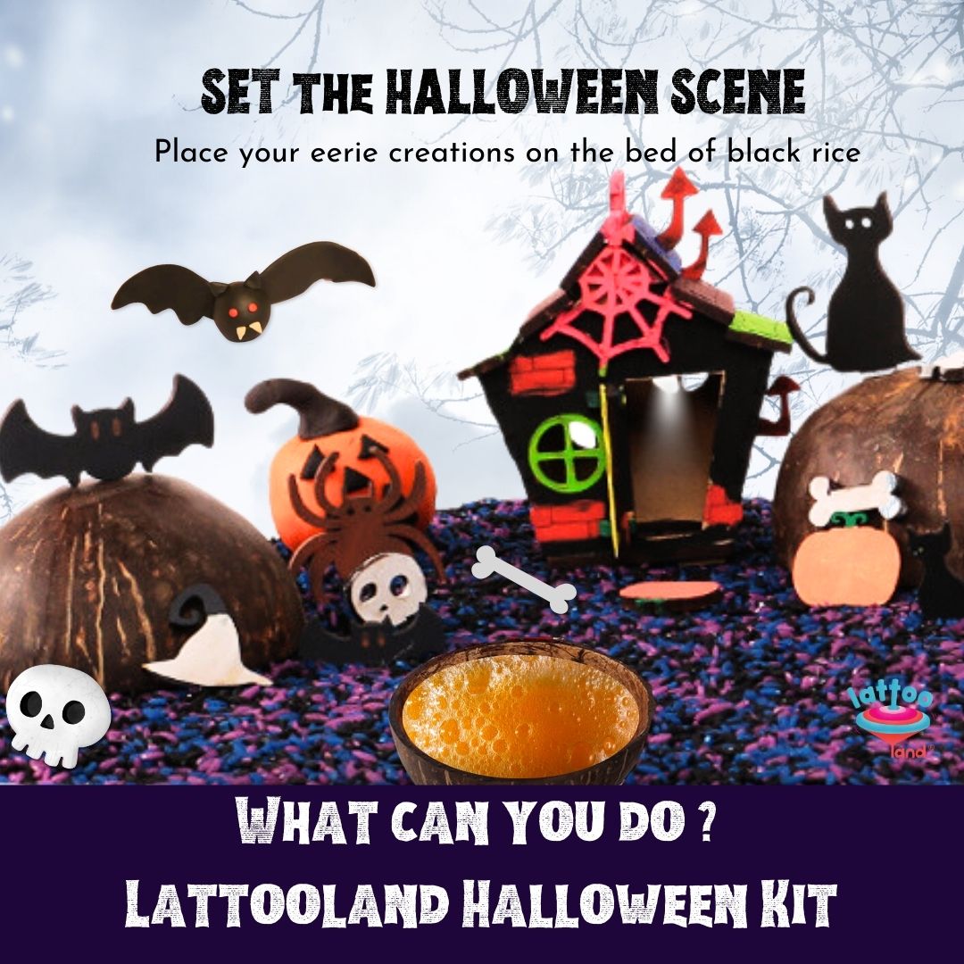 Halloween Kit | STEM Sensory Art | Magic Potion | Clay dough
