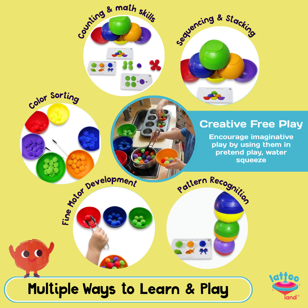 Learning Resources Racchette Colorate, 3+ Anni, Set 6 Racchette Learning Resources Racchette Colorate, 3+ Anni, Set 6 Racchette