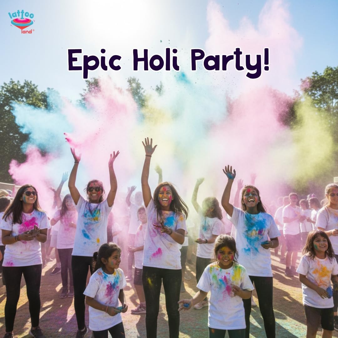 festival color powder pack for Holi, events, and group celebrations