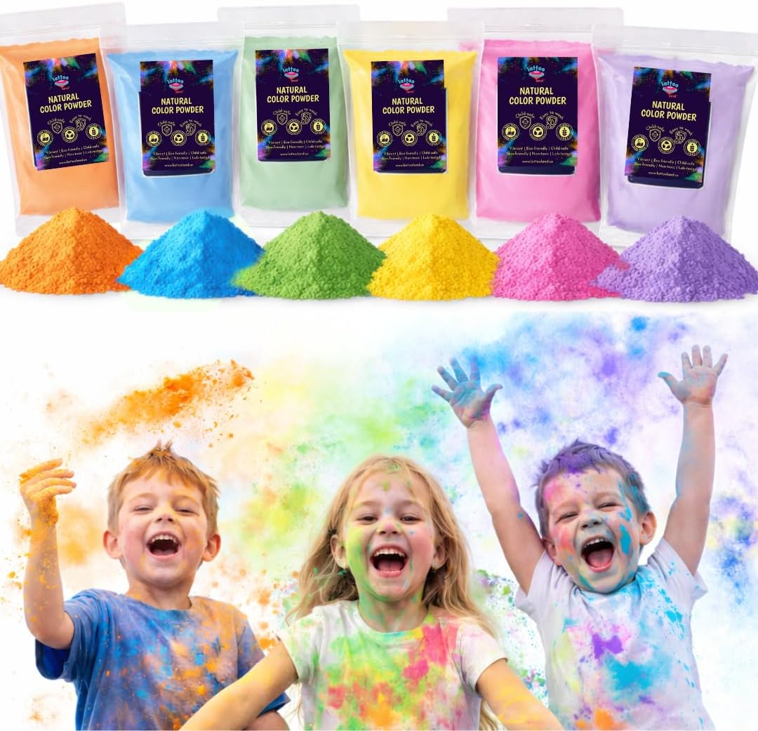 vibrant color powder for color run, marathon and outdoor events