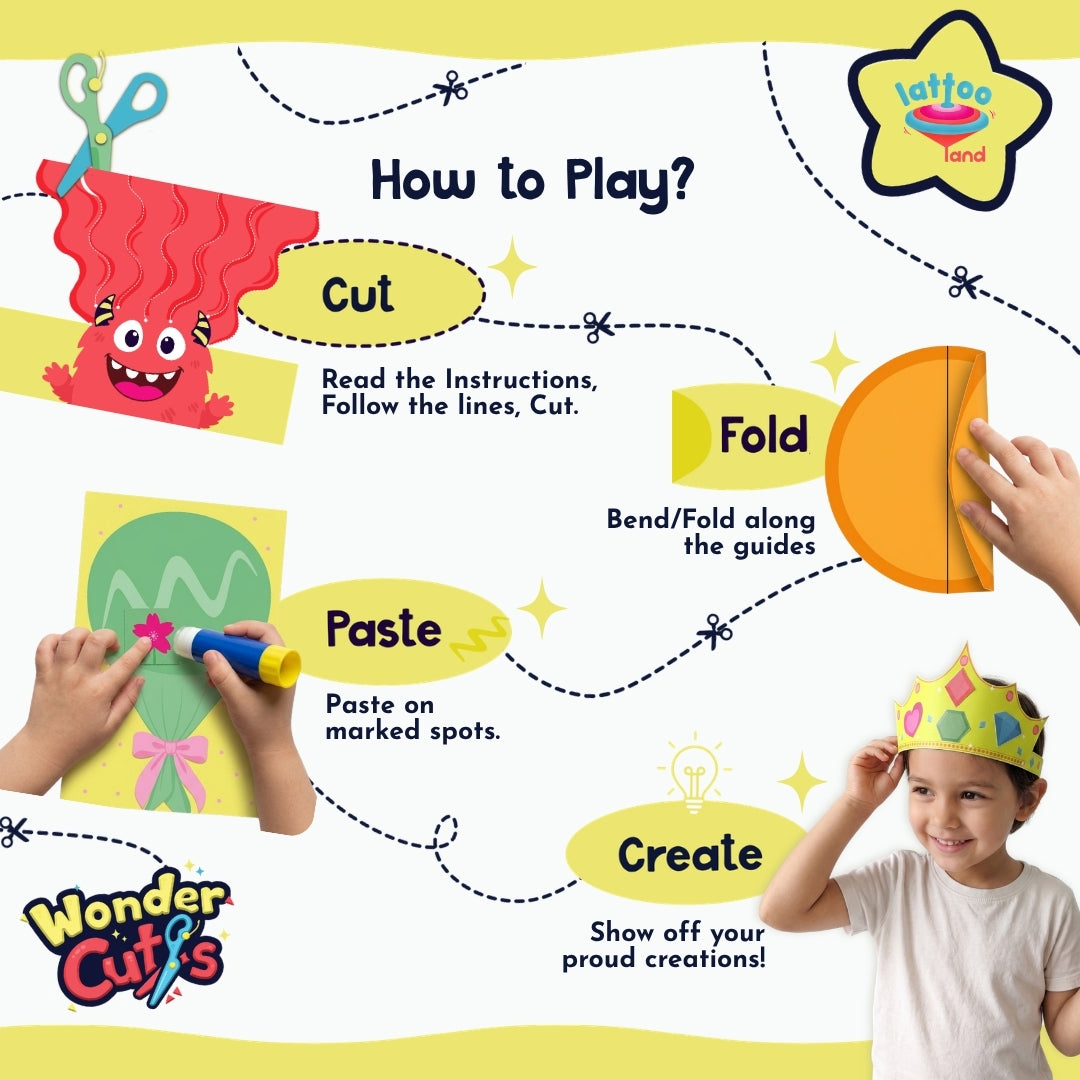 Montessori-inspired scissor skills kit for toddlers and preschoolers